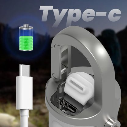 🏆Flash Sale⚡ 50K+ SOLD! Almost Gone-💥1200LM Super Bright Mini Keychain Flashlight Waterproof💡