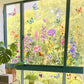 💗Hot Sell 49% Off💐Colorful Floral Bouquet Window Sticker🖼️(Cut to size freely)