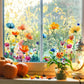 💗Hot Sell 49% Off💐Colorful Floral Bouquet Window Sticker🖼️(Cut to size freely)
