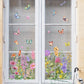 💗Hot Sell 49% Off💐Colorful Floral Bouquet Window Sticker🖼️(Cut to size freely)