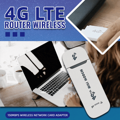 🎉LAST DAY SALE 60% OFF🔥4G LTE Router Wireless USB Mobile Broadband⚡ 150Mbps Wireless Network Card Adapter