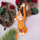 Creative Monkey Curtain Tieback with Snap Button