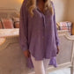 Women’s Trendy Loose Fit Long Sleeve Tunic Top