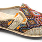 Women's Embroidered Linen Soft Sole Sandals