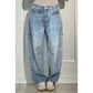 🔥Limited-time offer-Rhinestone-Embellished Straight-Leg Jeans