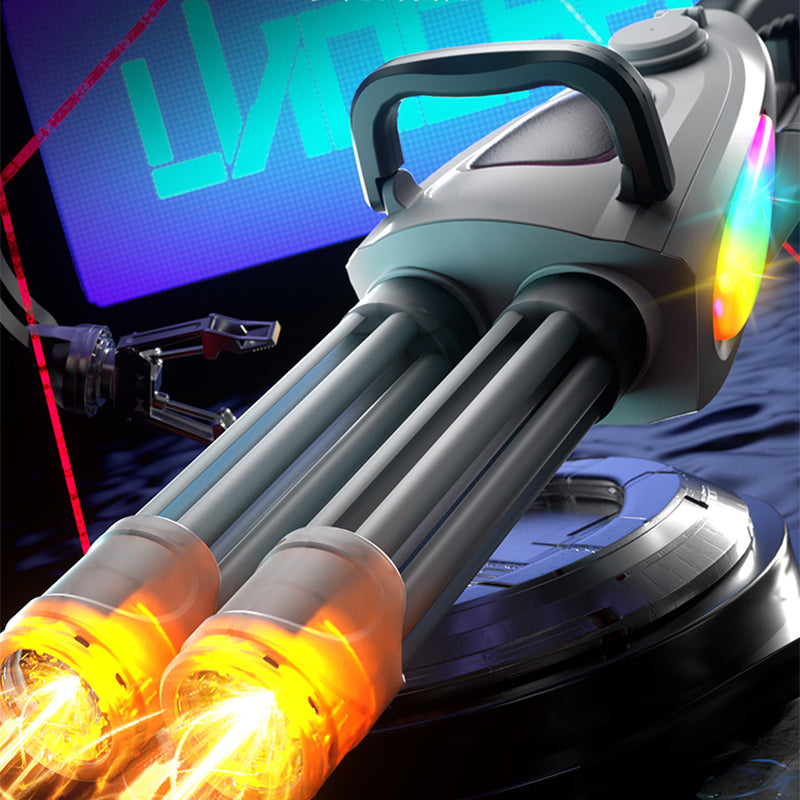 ⌛limited-time 50% off💥Double Barrel Gatling Electric Water Gun Set ...