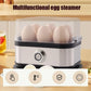🔥2026 Hot Products🔥 Multifunctional Egg Steamer with Clear Lid