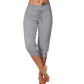 🎁Last Day 50% Off🔥Women's 2025 Ultra Soft Lounge Capri Joggers Sweatpants Athletic Yoga with Pockets (BUY 2 FREE SHIPPING!!!)