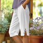 🌸 Effortless Style & Comfort: Get Ready For Spring With Women's Casual Solid Color Pocket Capri Pants🌿