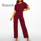 🎁Limited Time 57% OFF⏳🔥Women’s High Waist Wide Leg Jumpsuit