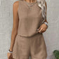 Women's Casual Sleeveless Top Shorts 2-Piece Set
