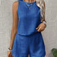 Women's Casual Sleeveless Top Shorts 2-Piece Set