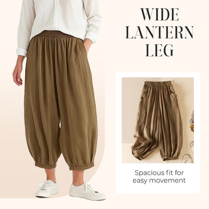 🎊2025 New Products👗High Waist Loose Lantern-Style Pants