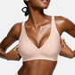 Jelly Wireless Womens Comfortable Wireless Bras Push Up Bralettes Seamless Tshirts Bras Deep V Everyday Bras