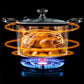 🍲Hot Sale🔥 Nonstick Enamel Mini Pressure Cooker