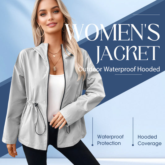 Women's Outdoor Waterproof Hooded Jacket (50% OFF)