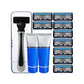 6-Blade Razor with Easy Snap-In Head