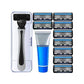 6-Blade Razor with Easy Snap-In Head