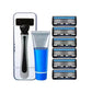 6-Blade Razor with Easy Snap-In Head