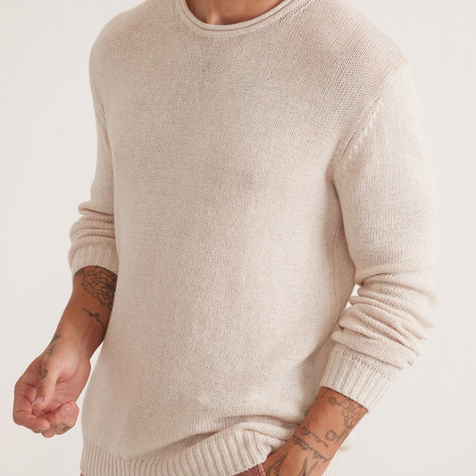 Men's Classic Crew Neck Knit Sweater