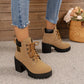 🔥Seasonal Bestsellers-2025 new British style thick-soled Martin boots