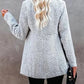 💐Big Sale-50% Off💕Women's Solid Color Pocket Long Sleeve Open Front Coat