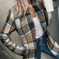 💐Big Sale-50% Off💕Women's Solid Color Pocket Long Sleeve Open Front Coat