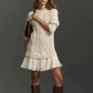 💗LAST DAY -50% OFF💗Women's Cable-Knit Mini Sweater Dress