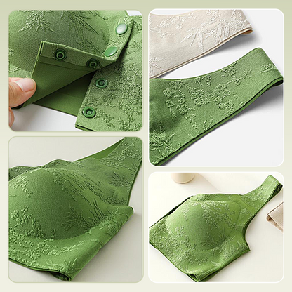 👙 50% OFF NOW! ✨ Front-Clasp Wire-Free Seamless Bra - Ultra-Soft Support with All-Day Comfort for a Smooth Silhouette 🌸✨