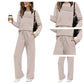 🎁2026 New Arrivals 50% OFF💥Women's Crew Neck Top & Drawstring Pants Set👚👖