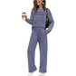 🎁2026 New Arrivals 50% OFF💥Women's Crew Neck Top & Drawstring Pants Set👚👖