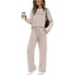 🎁2026 New Arrivals 50% OFF💥Women's Crew Neck Top & Drawstring Pants Set👚👖