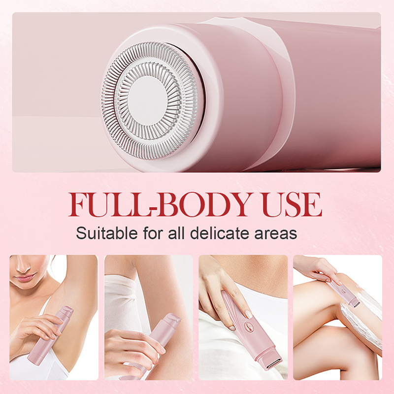 🔥Hot Sale Deals-Portable Dual-Head Electric Epilator
