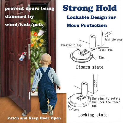 🎊Free 3M adhesive🎁Mechanical Floor Door Stopper