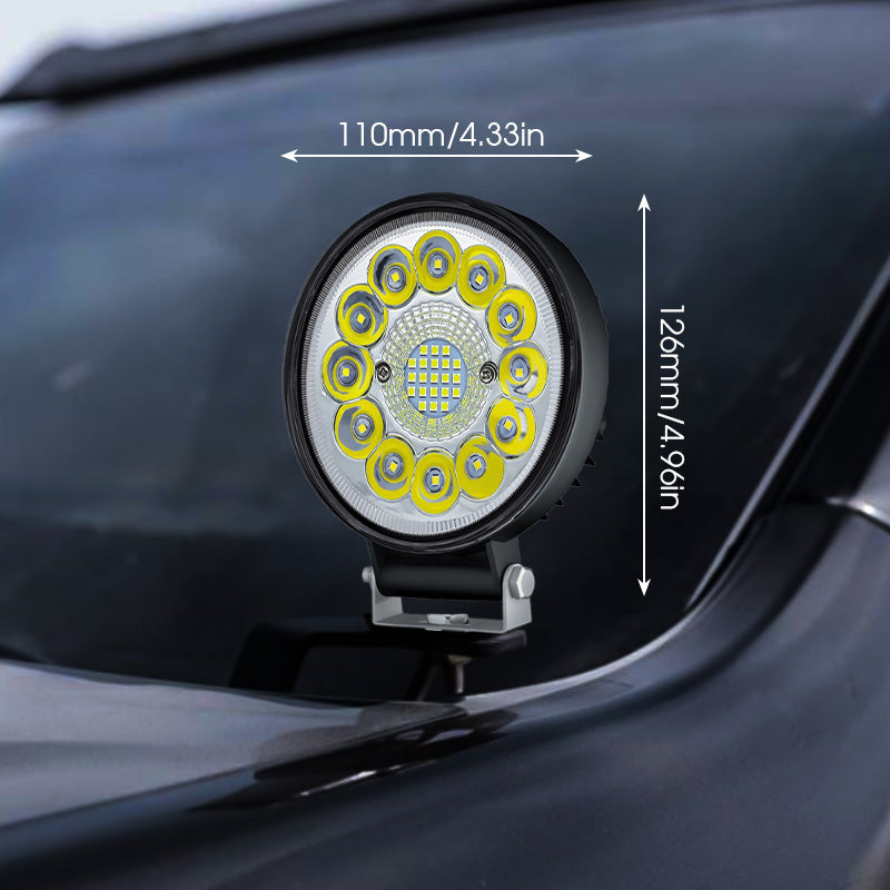 🚘 Next-Gen 99W LED Headlight – Ultra-Bright Flood Beam, Energy Efficient & Long-Lasting Off-Road Work Light for Every Terrain