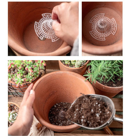 🌿 3D Planter Drainage Spacer – Keep Roots Healthy & Dry! No More Waterlogging or Rot!