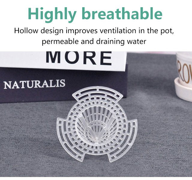 🌿 3D Planter Drainage Spacer – Keep Roots Healthy & Dry! No More Waterlogging or Rot!