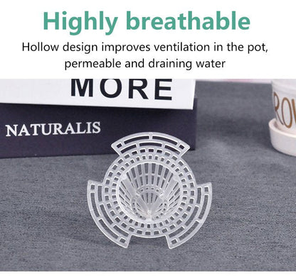 🌿 3D Planter Drainage Spacer – Keep Roots Healthy & Dry! No More Waterlogging or Rot!