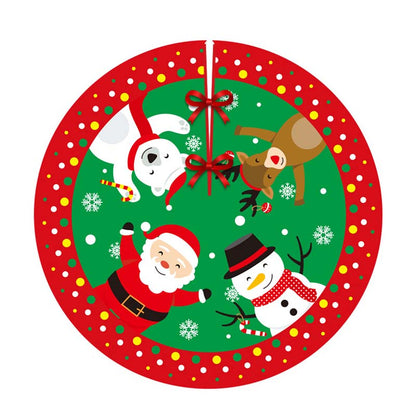 Beautiful Christmas Tree Skirt: Holiday Atmosphere