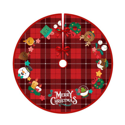 Beautiful Christmas Tree Skirt: Holiday Atmosphere