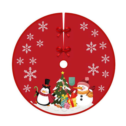 Beautiful Christmas Tree Skirt: Holiday Atmosphere