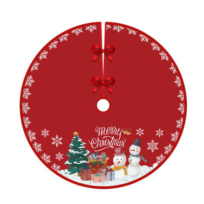 Beautiful Christmas Tree Skirt: Holiday Atmosphere