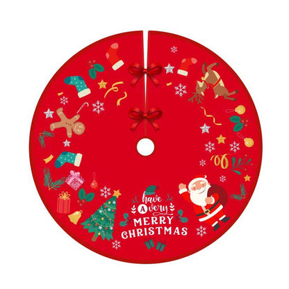 Beautiful Christmas Tree Skirt: Holiday Atmosphere