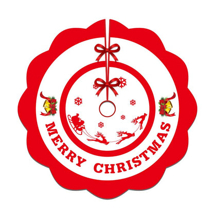 Beautiful Christmas Tree Skirt: Holiday Atmosphere