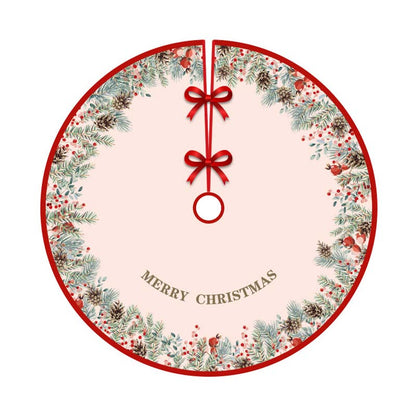 Beautiful Christmas Tree Skirt: Holiday Atmosphere