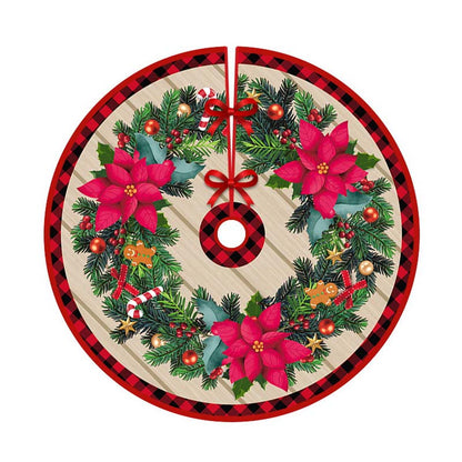 Beautiful Christmas Tree Skirt: Holiday Atmosphere