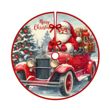 Beautiful Christmas Tree Skirt: Holiday Atmosphere