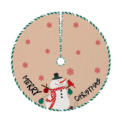 Beautiful Christmas Tree Skirt: Holiday Atmosphere