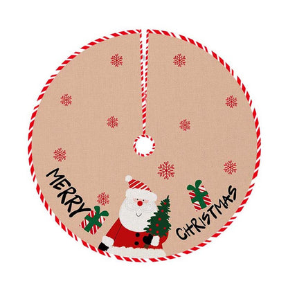 Beautiful Christmas Tree Skirt: Holiday Atmosphere