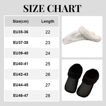 👣 Slide-In Warmth! Soft, Washable Clog Liners for Cozy Feet All Winter Long